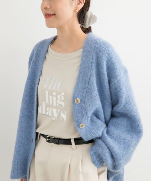 ＊＊URBAN RESEARCH DOORS / アーバンリサーチ ドアーズ Tシャツ | 箔プリントロゴTシャツ（GREGE）