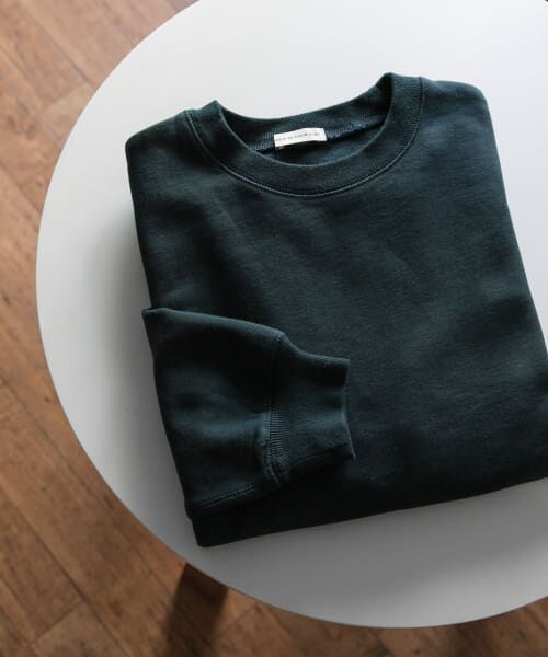 ＊＊URBAN RESEARCH DOORS / アーバンリサーチ ドアーズ スウェット | 『XLサイズ/WEB限定』裏起毛クルーネックスウェット（GREEN）
