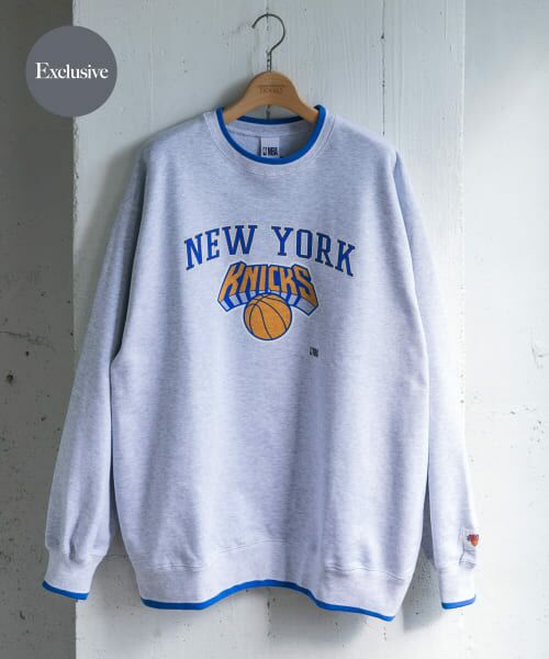 ＊＊URBAN RESEARCH DOORS / アーバンリサーチ ドアーズ スウェット | 『別注』NBA×DOORS　プリントスウェット（MIXWHITE③）