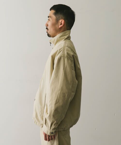 Danton　ベージュ キルティング ダウンジャケット Danton 「DANTON」 ワンポイントダウンジャケット 36 ベージュ