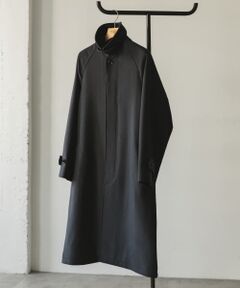 ウールメルトンステンカラーコート