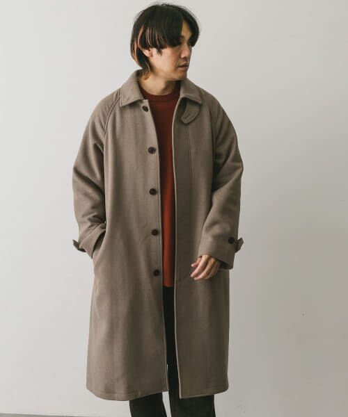 URBAN RESEARCH ベルテッドコート　チャコールグレー URBAN RESEARCH ベルテッドコート チャコールグレー URBAN