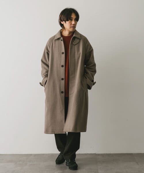 70’sPENDLETONウールコート ステンカラーラグランスリーブウールコート（08-11WI01-204