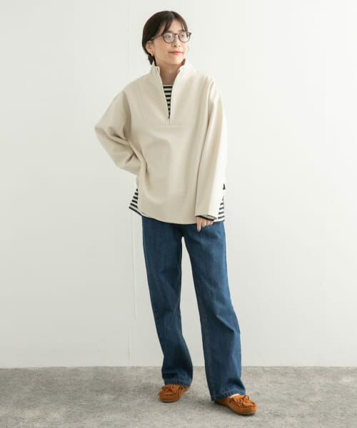 【新品未使用品】URBAN RESEARCH ジップ プルオーバー URBAN RESEARCH DOORS｜『UR TECH』ピケフリースハーフジップ