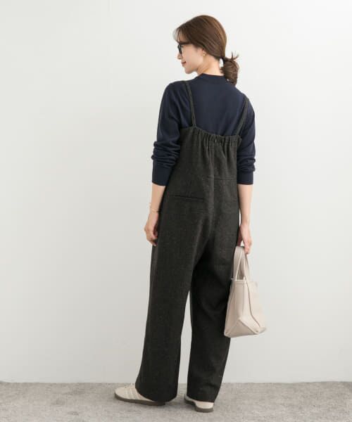 セール】 ネップツイードサロペット （サロペット