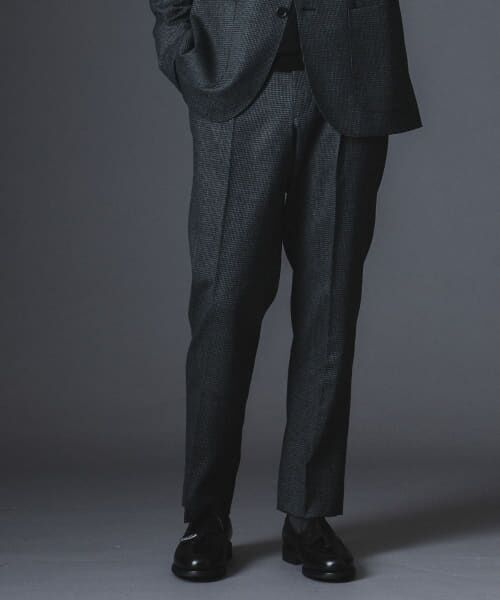 ＊＊URBAN RESEARCH DOORS / アーバンリサーチ ドアーズ スラックス・ドレスパンツ | LIFE STYLE TAILOR　フラノパンツ（GRAY-CH）