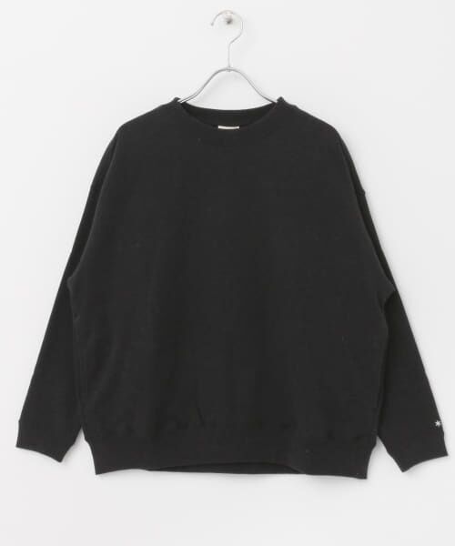 ＊＊URBAN RESEARCH DOORS / アーバンリサーチ ドアーズ スウェット | Snow Peak Apparel　Recycled Cotton Sweat（Black）