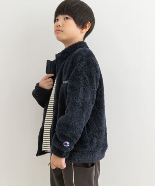 ＊＊URBAN RESEARCH DOORS / アーバンリサーチ ドアーズ アウター | Champion　ZIP JACKET(KIDS)（NAVY）