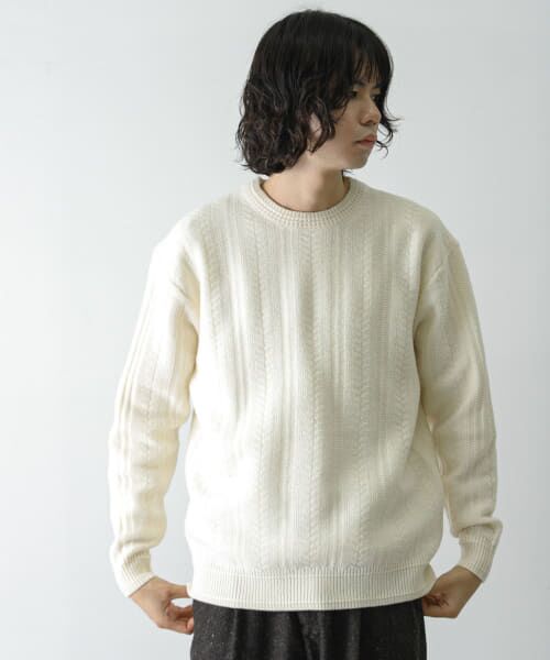 FR2GOLFRabbits Country Clubモヘアセーター PUBLIC TOKYO ニット セーター ショートヘムモヘアタックニット