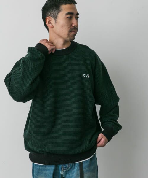 セール】 『別注』PENNEYS×DOORS THE FOX ピンボーダークルー