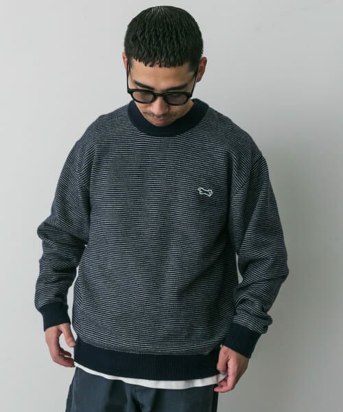 The Barnnetコットン エンブロイダリー ピンタック ニット トップス WOMEN その他のトップス