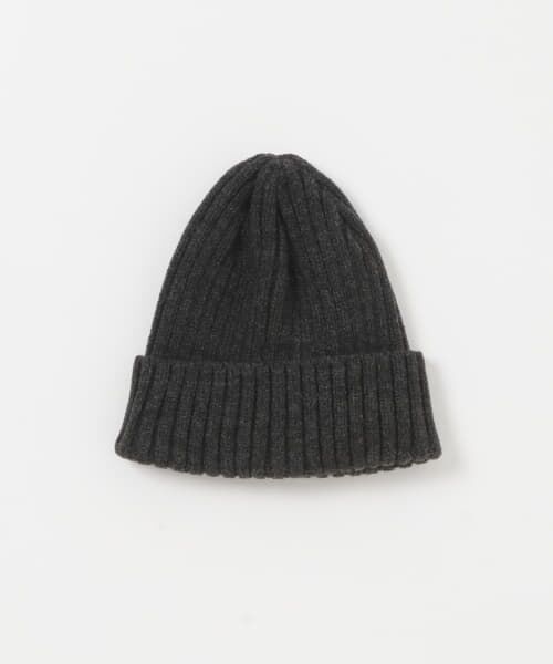 ＊＊URBAN RESEARCH DOORS / アーバンリサーチ ドアーズ ニットキャップ | WOOL MIX KNIT CAP（CHARCOAL）
