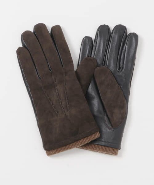 ＊＊URBAN RESEARCH DOORS / アーバンリサーチ ドアーズ 手袋 | スエードレザーグローブ（BROWN）