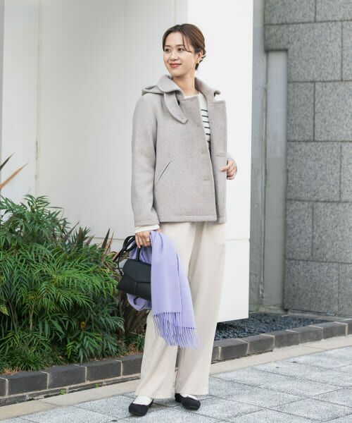 セール】 ショールカラー2WAYショートコート （その他アウター