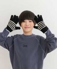マシュマロボーダー手袋(KIDS)