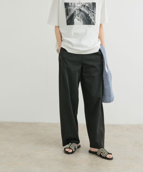ポンチカーブパンツ　アーバンリサーチドアーズ　　ブラック　M ポンチカーブパンツ（その他パンツ）｜URBAN RESEARCH DOORS