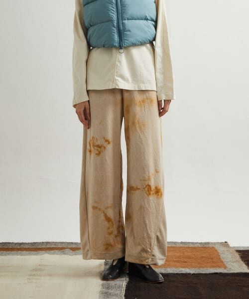 パンツ UND TIE DYE VELOUR PANTS セール】 unfil tie-dyed velour pants （その他パンツ