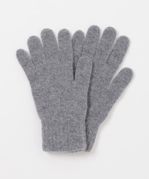 ＊＊URBAN RESEARCH DOORS / アーバンリサーチ ドアーズ 手袋 | TWEED MILL　2PLY Ladies Gloves（GREY MIX）