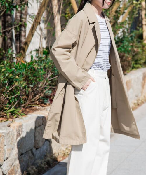 ＊＊URBAN RESEARCH DOORS / アーバンリサーチ ドアーズ その他アウター | FORK&SPOON　オーバーライトミドルコート（BEIGE）