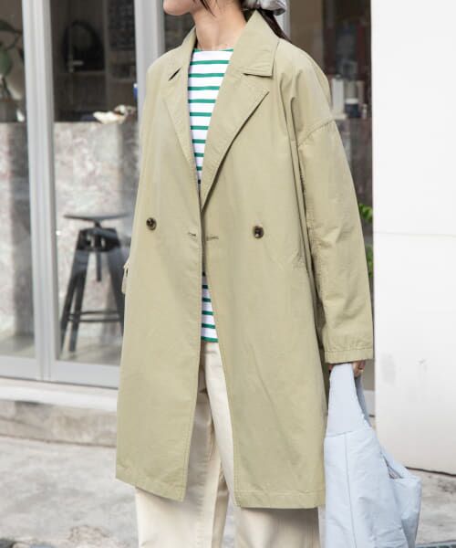 ミドルレングスポンチョコート（ＩＶＲ） ミドルレングスポンチョコート（IVR）