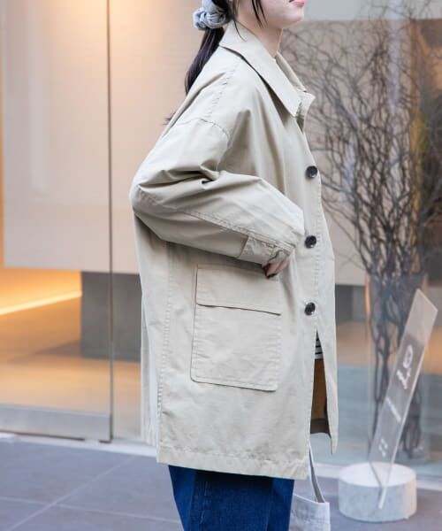 URBAN RESEACH DOORS リバーフードコート URBAN RESEARCH DOORS（アーバンリサーチドアーズ）の「ウール