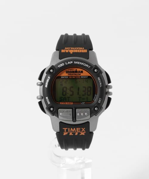 時計 TIMEX IRONMAN FLIX100 スポーツウォッチの金字塔＜アイアンマン®＞を開発した