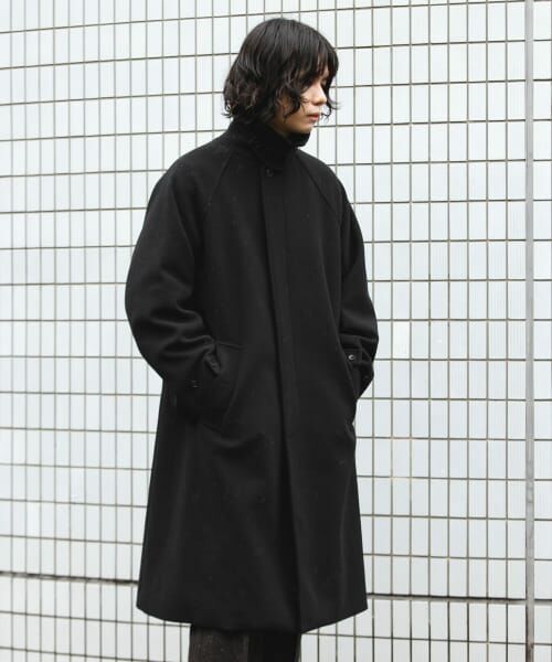 新品タグ付き♡アーバンリサーチドアーズ バルマカンコート✽杢gray アーバンリサーチドアーズ URBAN RESEARCH DOORS バルマカン