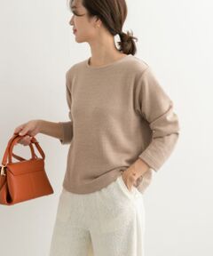 バックジップデザインプルオーバー