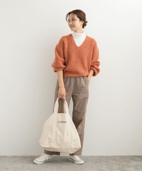 セール】 MIXカラーVネックニット （ニット・セーター