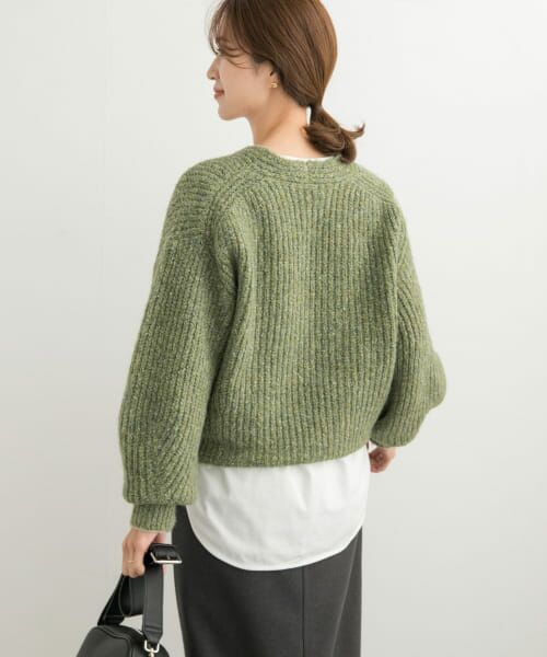 TTT 24AW ウールニット　グリーンS TTT 24AW ウールニット グリーンS