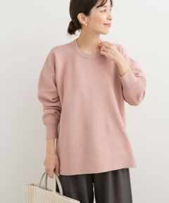 コクーンシルエットチュニックニット