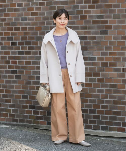 セール】 スタンドカラーショートコート （その他アウター