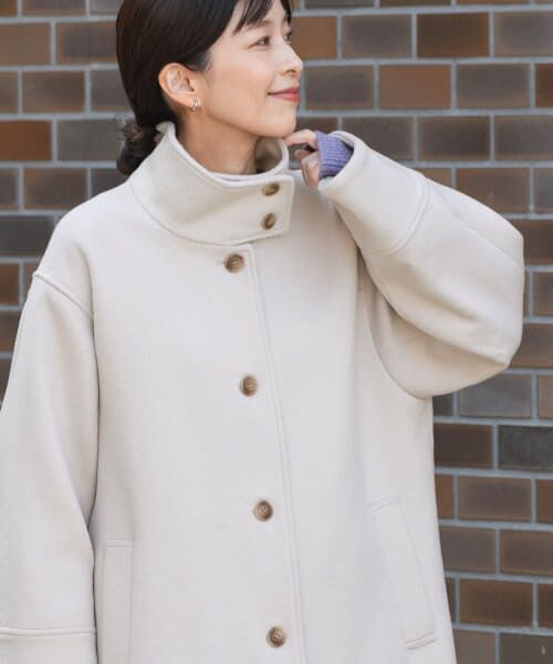 Abahouse Devinette　スタンドカラーショートコート Abahouse Devinette スタンドカラーショートコート Abahouse