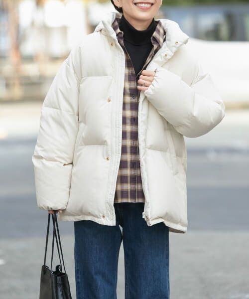 セール】 グリーンダウンミドルジャケット （ダウンジャケット