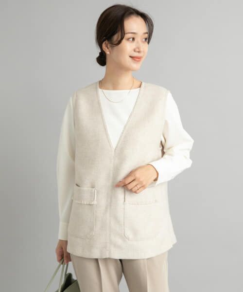 THE URBAN BLANCHE ベージュ ジャケット ベスト パンツ ジャケット ベスト パンツ 三点セット *タキシード メンズ