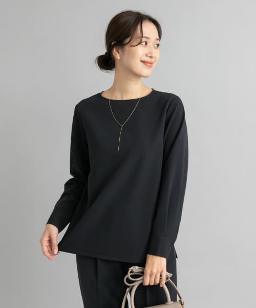 セール】 クルーネックプルオーバーブラウス （シャツ・ブラウス