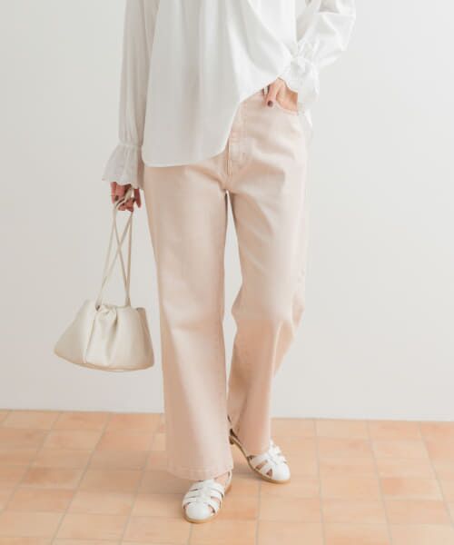 パンツ coloris. FLOWER DYES SLACKS (22SS-PA9-004) | Sasquatchfabrix