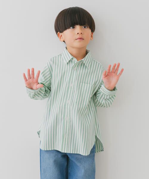 セール】 ストレッチレギュラーカラーシャツ(KIDS) （トップス