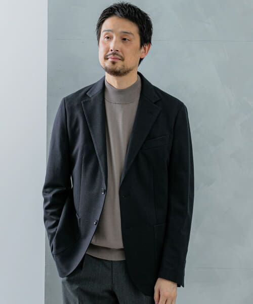 ＊＊URBAN RESEARCH DOORS / アーバンリサーチ ドアーズ その他アウター | LIFE STYLE TAILOR　ソフトポンチストレッチジャケット（NAVY）