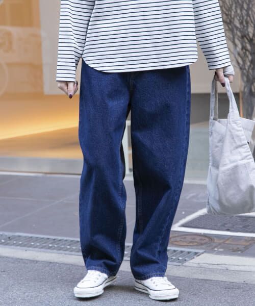 ＊＊URBAN RESEARCH DOORS / アーバンリサーチ ドアーズ デニムパンツ | FORK&SPOON　JFデニムルーズテーパードパンツ（ONEWASH）