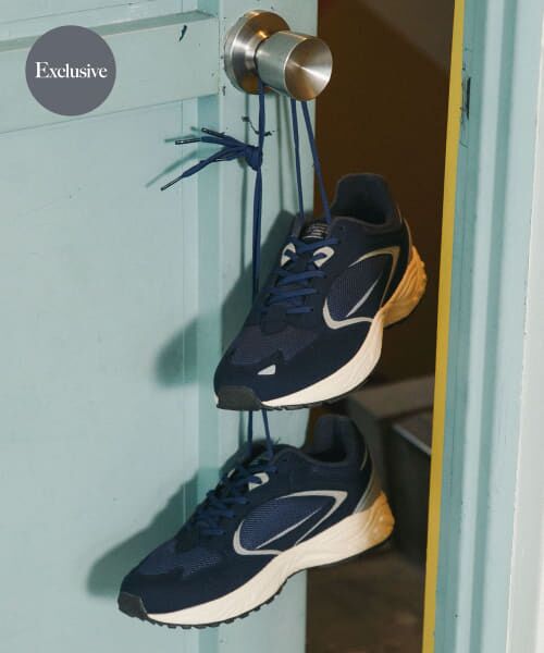 ＊＊URBAN RESEARCH DOORS / アーバンリサーチ ドアーズ スニーカー | 『別注』MOONSTAR×DOORS　STUDEN（URD NVY）