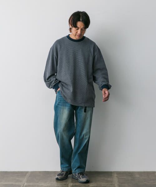 別注』Gramicci Mountain Wide Pants （デニムパンツ