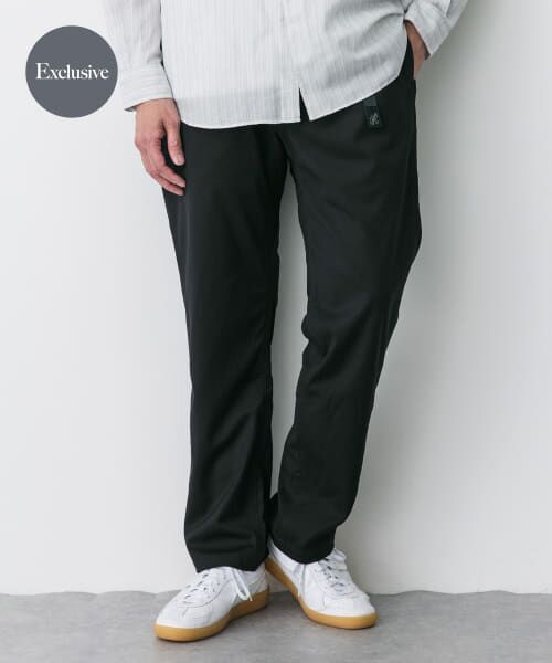 ＊＊URBAN RESEARCH DOORS / アーバンリサーチ ドアーズ その他パンツ | 『別注』Gramicci　StretchGabardinePants（BLACK）