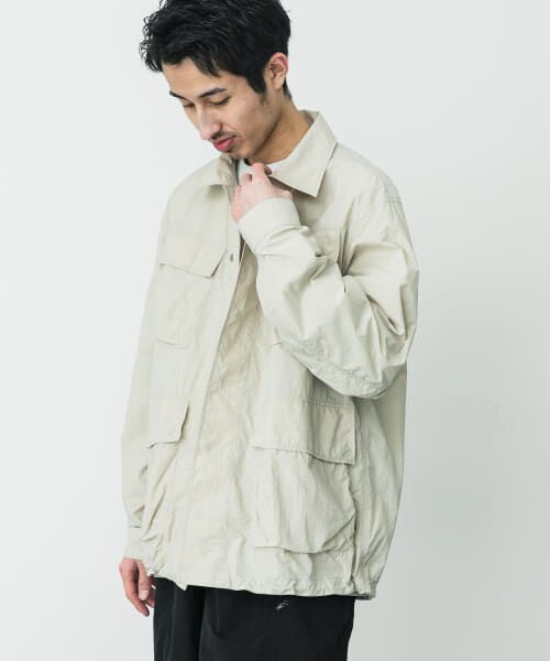 Snow Peak Apparel×DOORS ナイロンジャケット　未使用 セール】 『別注』Snow Peak Apparel×DOORS Nylon Tussah Jacket