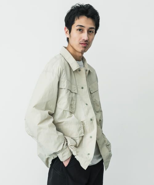  Peak URBAN RESEARCH DOORS ブルゾン 新品 セール】『別注』Snow Peak Apparel×DOORS Nylon Tussah Blouson