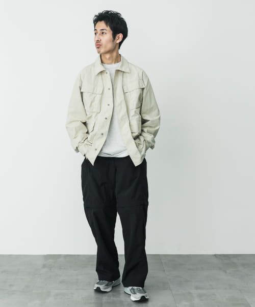  Peak URBAN RESEARCH DOORS ブルゾン 新品 セール】『別注』Snow Peak Apparel×DOORS Nylon Tussah Blouson
