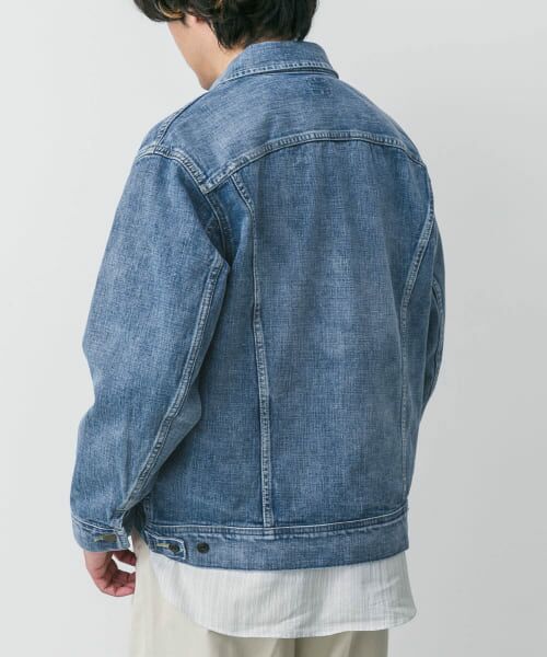 アーバンリサーチドアーズコットン100%ゆったりオーバーサイズデニムジャケット♪ Denim Zip Blouson（デニムジャケット）｜URBAN RESEARCH DOORS