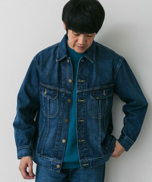 アーバンリサーチドアーズコットン100%ゆったりオーバーサイズデニムジャケット♪ Denim Zip Blouson（デニムジャケット）｜URBAN RESEARCH DOORS