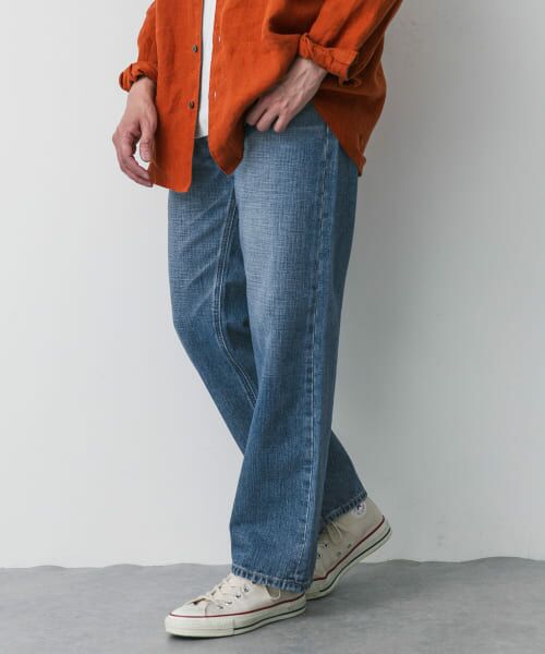ARULLE urban flow straight denim サイズ３ ストレートディープデニムパンツ | ファッション通販サイト NUGU