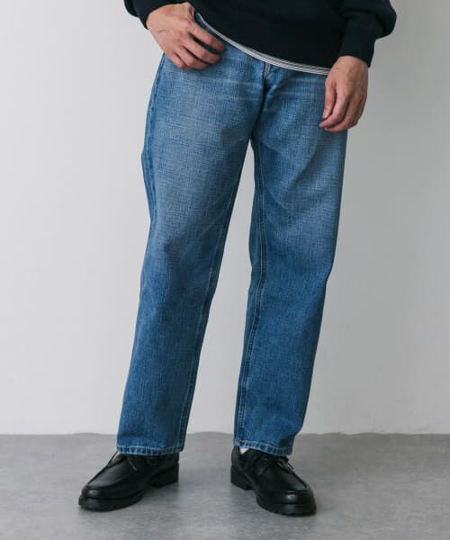 ARULLE urban flow straight denim サイズ３ ストレートディープデニムパンツ | ファッション通販サイト NUGU